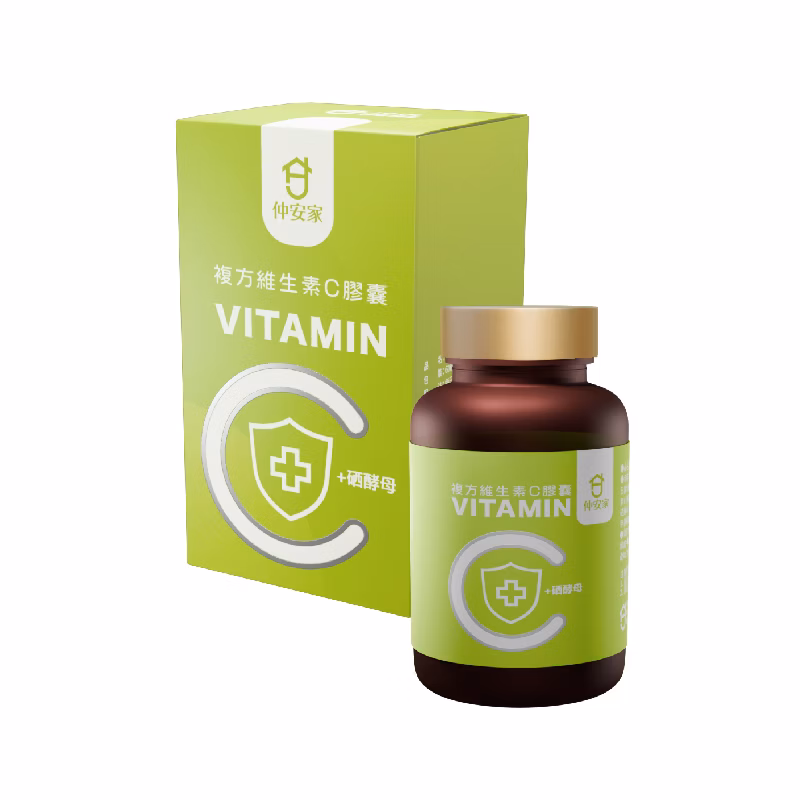 仲安家複方維生素C膠囊(60顆/盒)